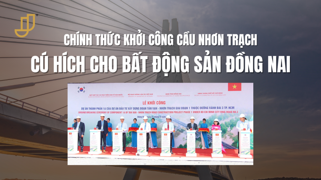 Khởi công cầu Nhơn Trạch - Khởi động vành đai 3